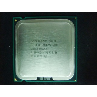 Intel Core 2 Duo E8400 3.0G E0 SLB9J 6M 65W 正式散片CPU一年保
