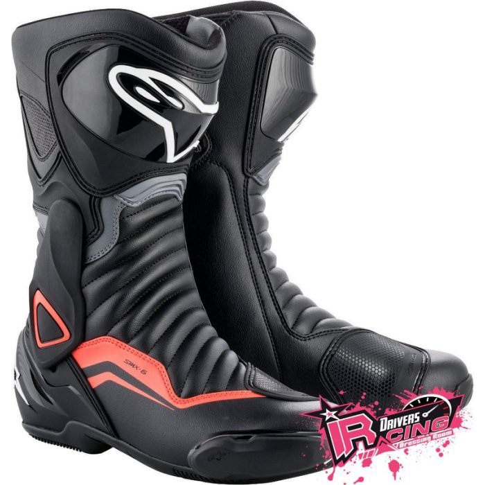 ♚賽車手的試衣間♚ Alpinestars® SMX-6 V2 Boots B/G/R 車靴 賽車靴