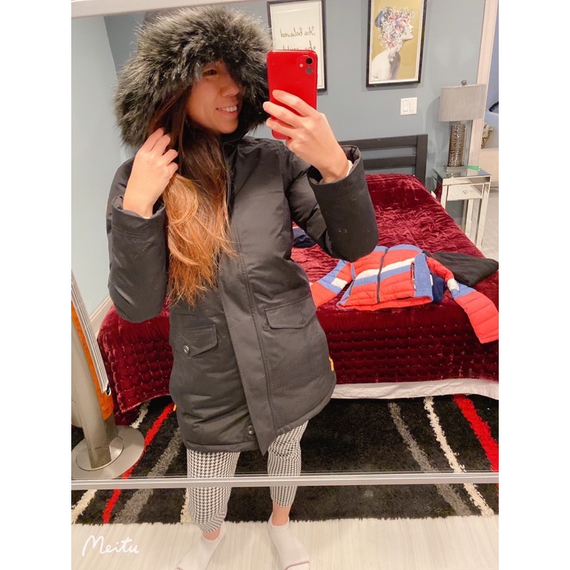 Timberland 踢不爛女款羽絨外套經典雪衣外套黑色美國代購 蝦皮購物
