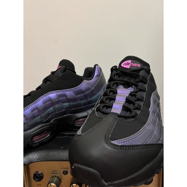 Nike Air Max 95 PRM Black 538416-021 變色龍 藍紫 US11