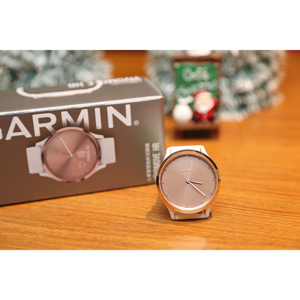 Garmin Vivomove HR 簡約玫瑰金 運動計步手錶 99％新聖誕節禮物 挽回愛情價