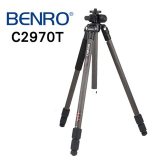 【控光後衛】BENRO 百諾 C2970T 碳纖維三腳架 多功能系列腳架 低角度拍攝 三節 公司貨
