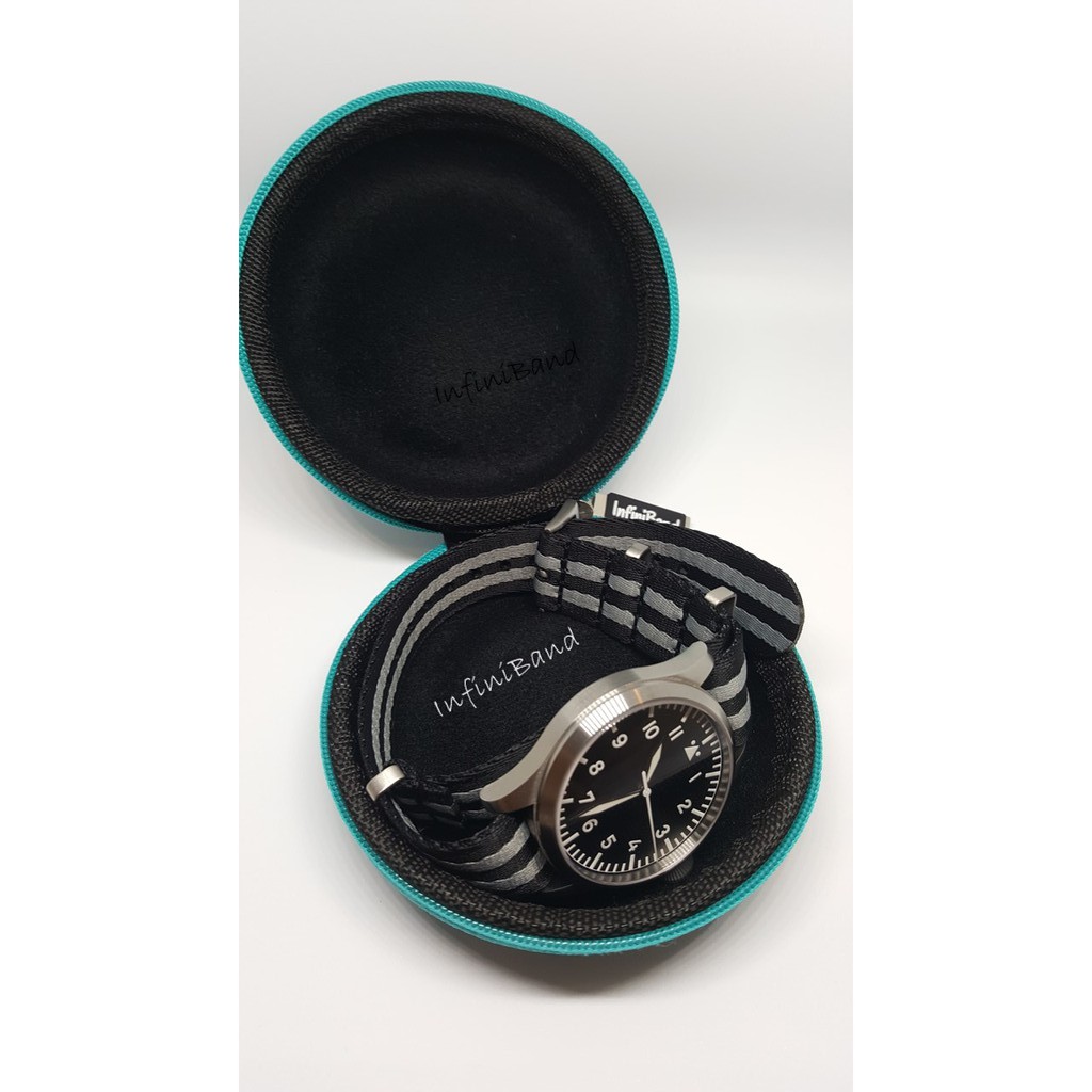 現貨 台灣infiniband 防彈尼龍高級旅行錶盒攜行盒保護盒錶盒耳機收納盒 蝦皮購物