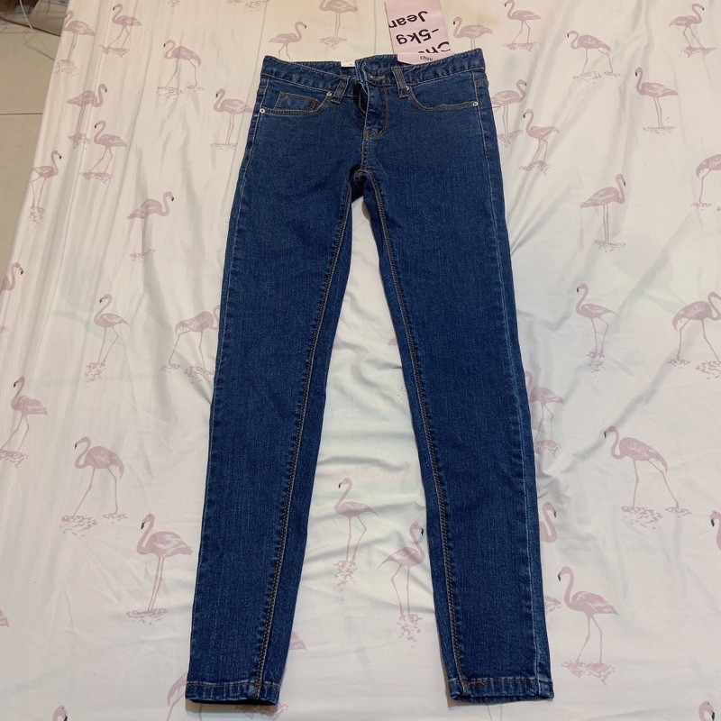 免運～～-5KG Jeans 韓國製 CHUU MADE 魔法顯瘦 牛仔褲