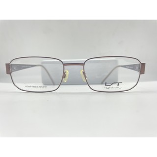 ✅✔️ 無螺絲鏡框 ✔️ [檸檬眼鏡] LIGHTEC LT6757L 000 法國品牌 光學眼鏡 多角形古銅色方框