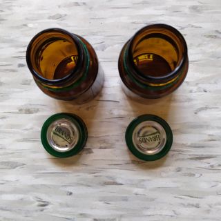二手空瓶/白蘭氏雞精空瓶（褐色）含蓋