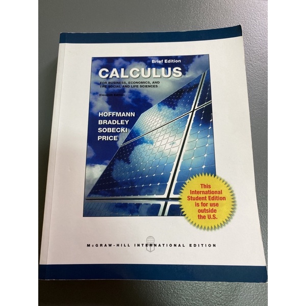 微積分原文書（Applied Calculus Expanded 11/e)
