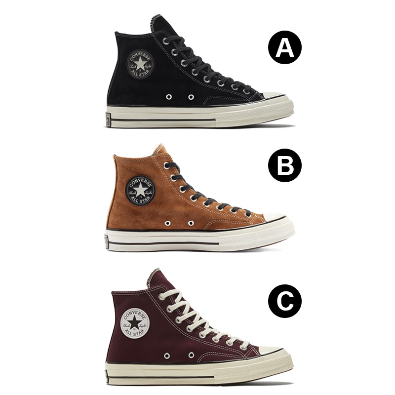 Converse Chuck Taylor All Star'70 高筒 三色 帆布 三星標 169336C