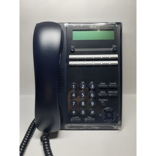 101通訊館~NEC SL 2100 IP7WW-12TXH-A1 TEL(BK) 12鍵 螢幕話機 黑色 4芯
