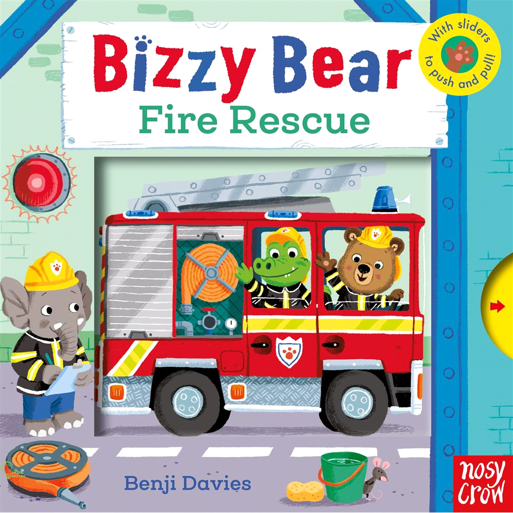 Bizzy Bear：Fire Rescue 消防員熊熊新奇操作書(英國版)（外文書）