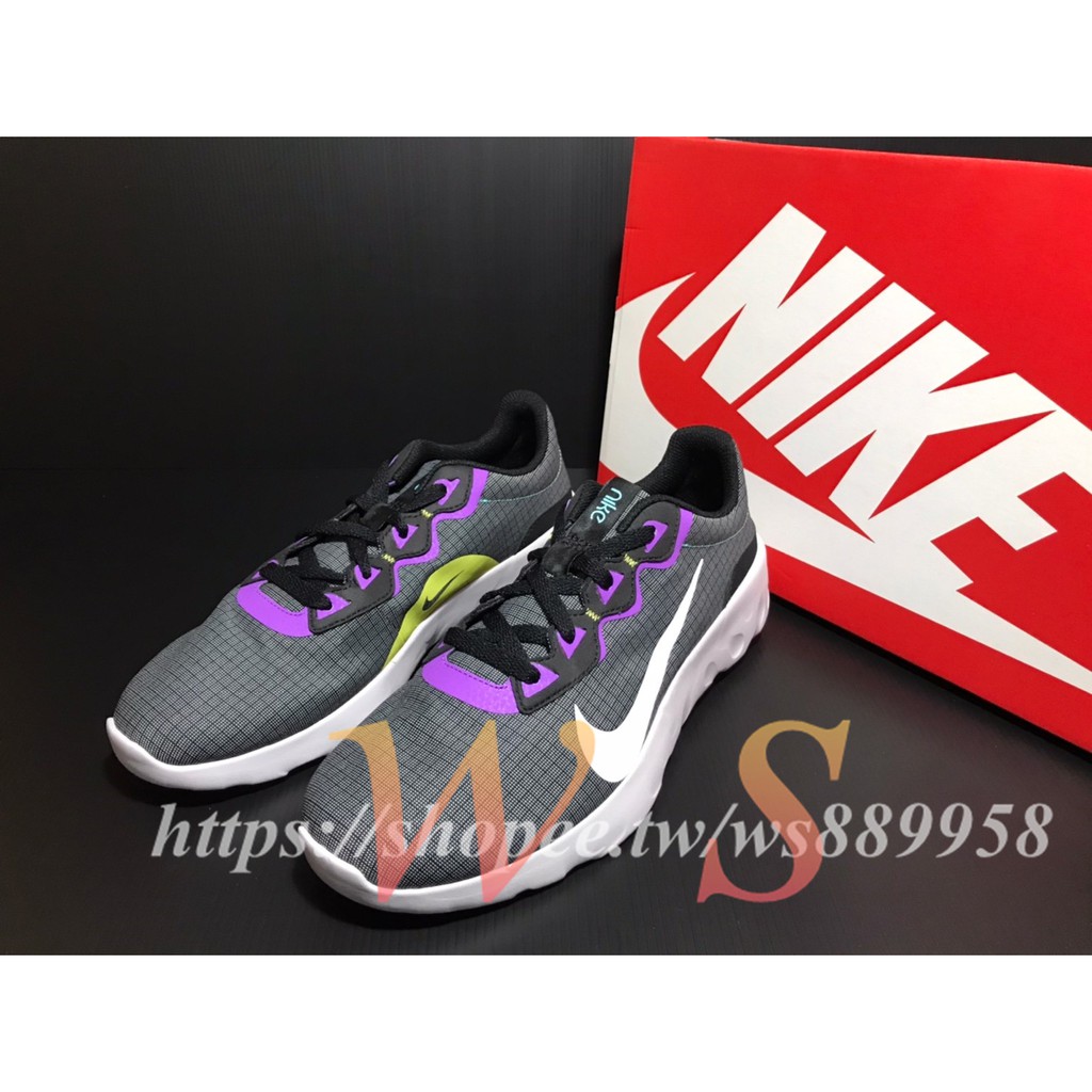 【WS】NIKE EXPLORE STRADA 男款 輕量 慢跑鞋 運動鞋 灰紫 CD7093-003