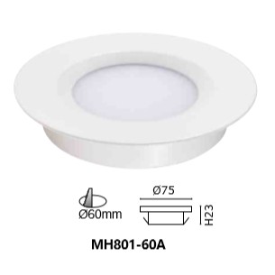 新莊好商量~MARCH LED 3W 崁燈 平面 6公分 6cm 超薄型 白光/黃光/自然光 一年保固 110V