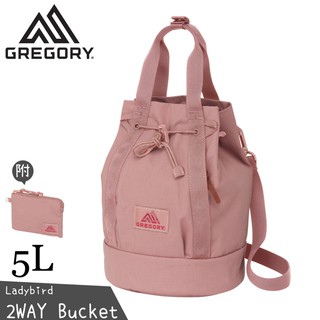 GREGORY 美國 5L Ladybird 2way Bucket 兩用水桶包《玫瑰粉》/131369/側背/悠遊山水