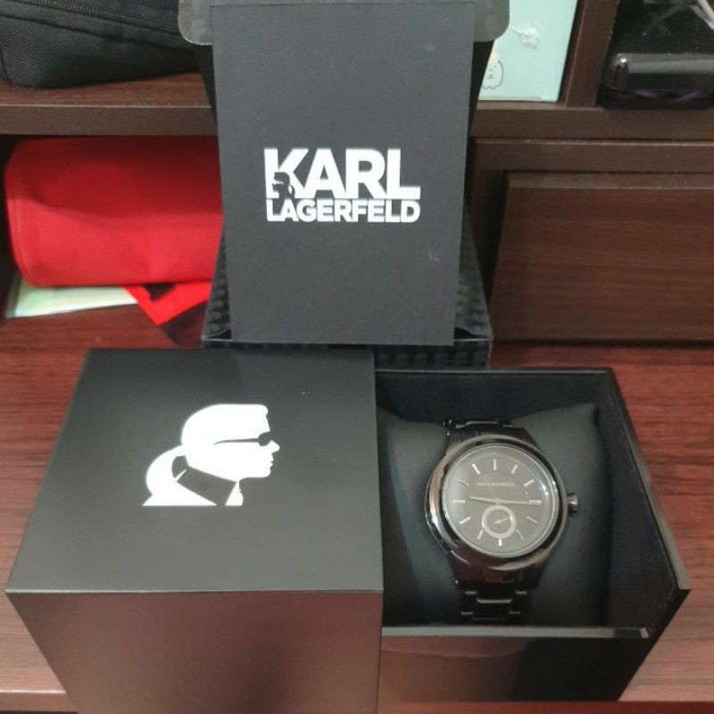 (二手)KARL LAGERFELD手錶 1,800元