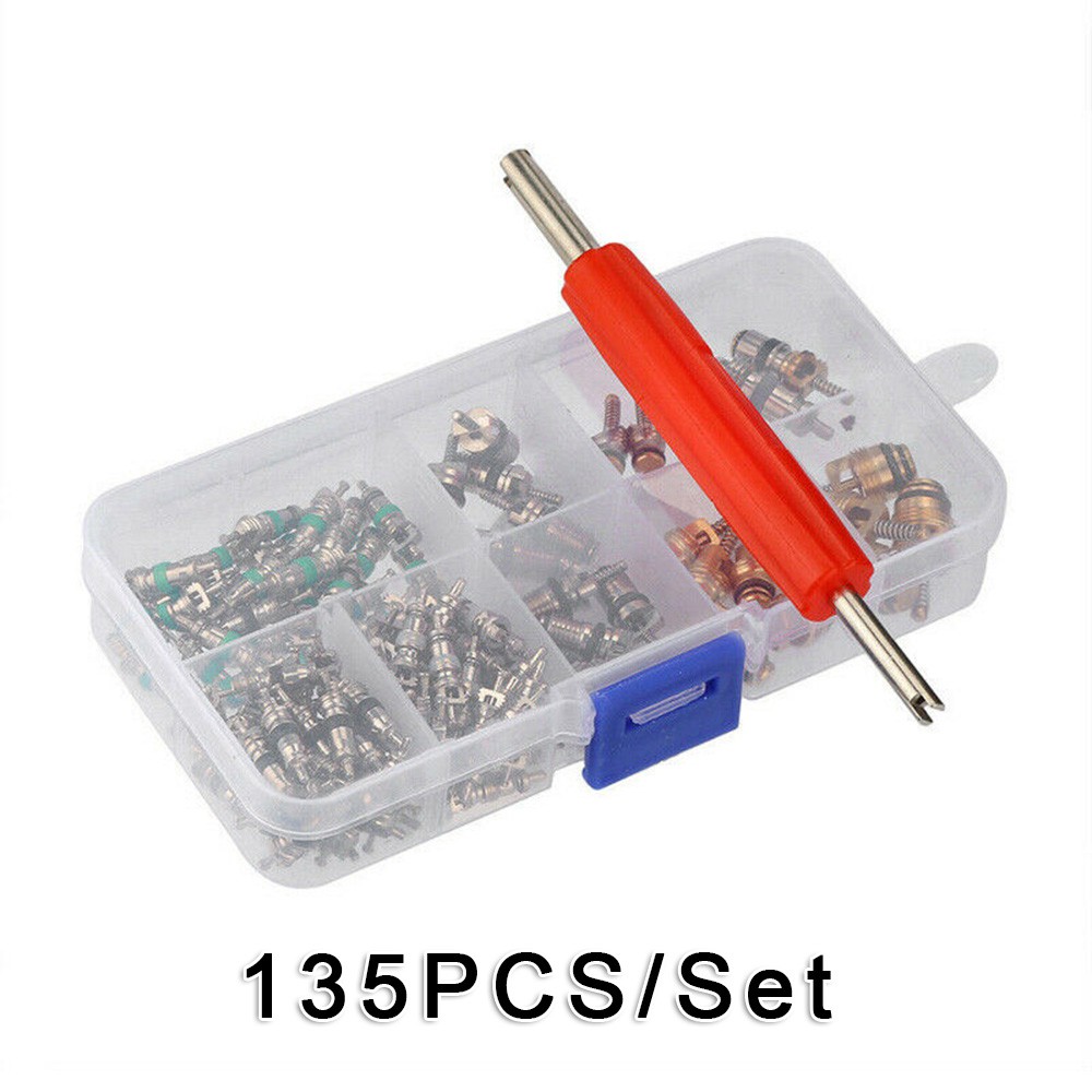 閥芯135pcs 分類a C Shrader R134 Ac 閥車實用 蝦皮購物