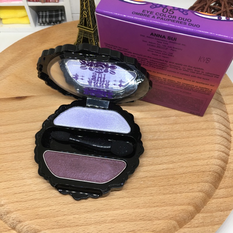 Anna Sui eye color duo 雙色眼影 紫色調