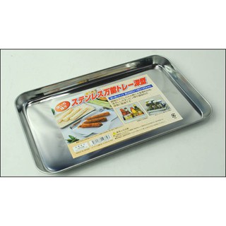 烘培器具/日本進口/深型不鏽鋼盤/烤烤箱小烤盤