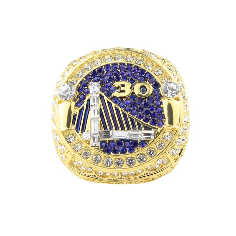 【總冠軍戒指】NBA總冠軍戒指2022 2018金州勇士隊冠軍戒指庫里球迷男友生日禮物珍藏禮物