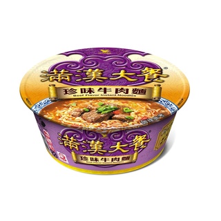 統一 滿漢大餐珍味牛肉麵(碗)[箱購] 187g x 12【家樂福】