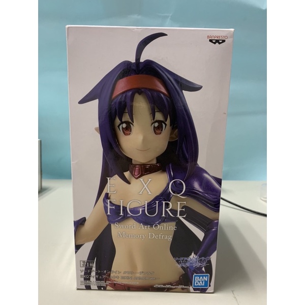 EXQ FIGURE SAO 刀劍神域 記憶重組 夏日少女 有紀 比基尼盔甲 景品 公仔