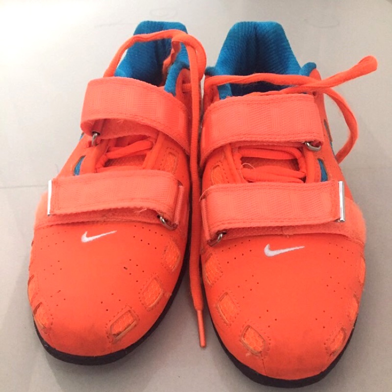 nike romaleos 2/Nike romaleos 二代 舉重鞋 橙色 23.5號