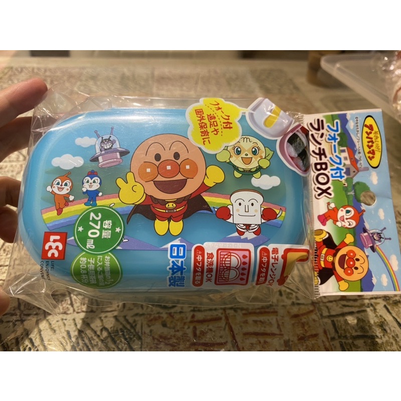 全新麵包超人點心盒/餐盒/便當盒/塑膠袋/餐具袋筆袋鉛筆盒日本製