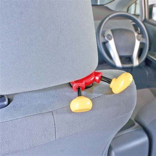 [Seanna] 日本精品 NAPOLEX WD-259 米奇頭枕雙掛勾/車用掛勾/汽車精品/米老鼠