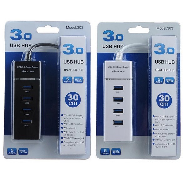 【現貨秒出】USB3.0HUB 4口3.0分線器 3.0集線器hub擴展器 usb電腦分線器