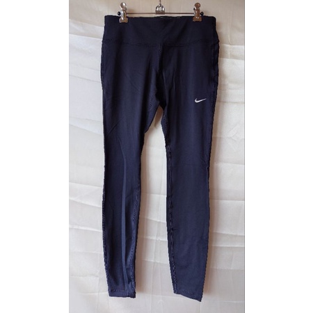 Nike 耐吉 Dri-Fit Leggings 瑜珈.路跑.健身 運動緊身褲 S.M號各1件 二手7~9成新