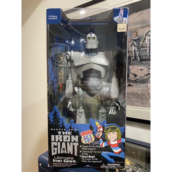 華納兄弟 iron giant 鐵巨人 未拆 超大隻50cm 模型 玩具