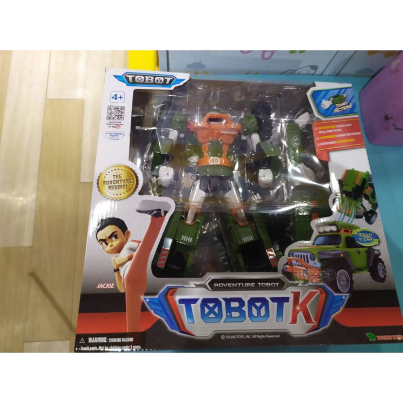 TOBOT 機器戰士 冒險 K 吉普車 young toys