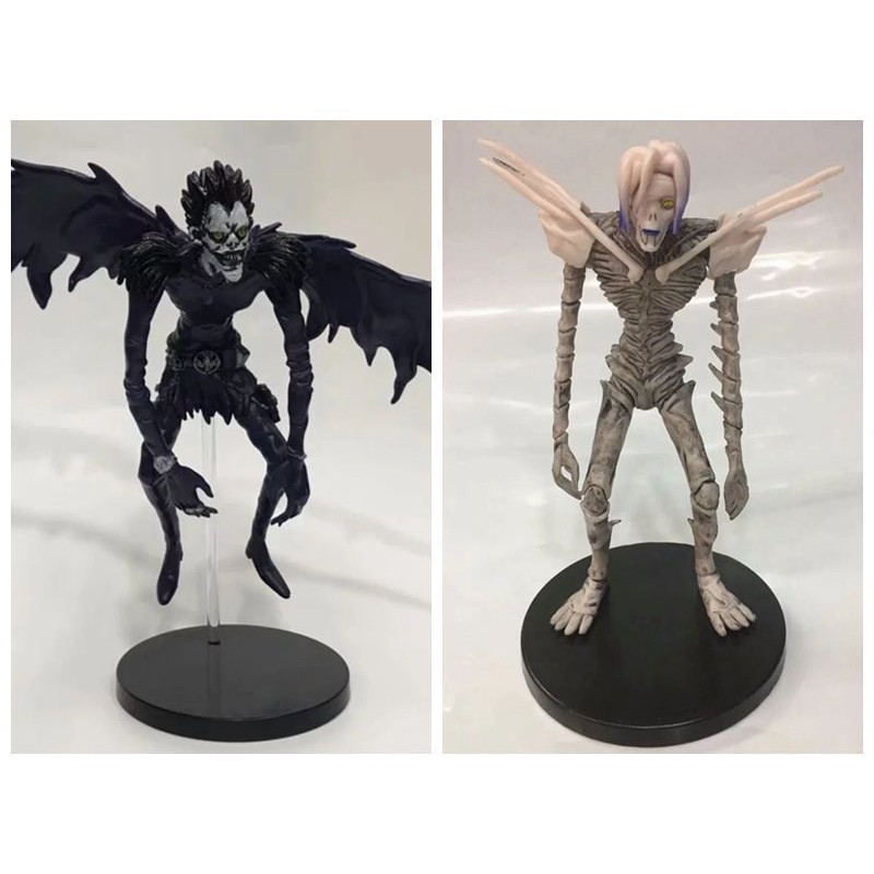 現貨動漫手辦死亡筆記death Note 死神雷姆死神硫克白色盒裝手辦 蝦皮購物