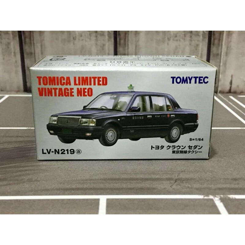 1/64 TLV TOMYTEC LV-N219 豐田TOYOTA CROWN 東京無線計程車