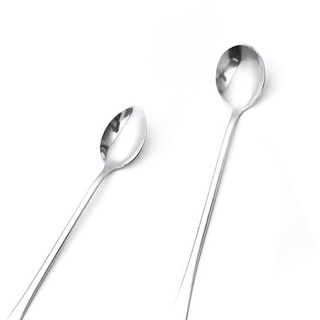 不鏽鋼湯匙 餐勺 湯勺 餐具 長柄湯匙 不銹鋼湯匙 防燙 尖勺 圓勺 食用級不銹鋼【DA006】