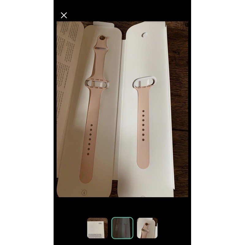 Apple Watch 44mm原廠錶帶 沙粉