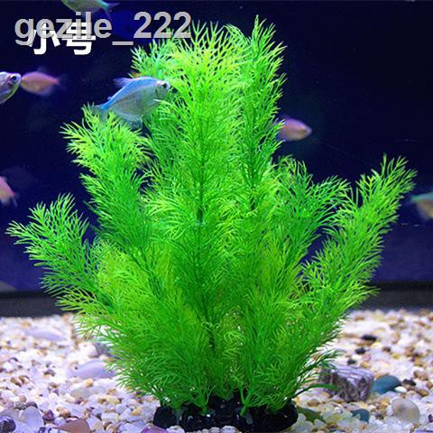魚缸裝飾仿真水草水族造景假水草裝飾柔軟水草花塑料水草綠色 蝦皮購物