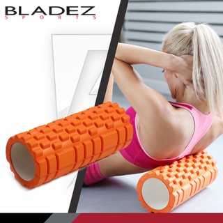 【BLADEZ】狼牙棒空心瑜伽滾筒（橘）