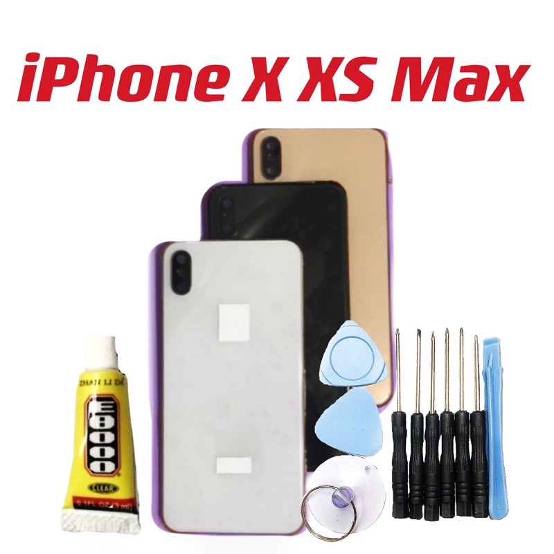 送10件工具組 玻璃底殼 iPhoneX iPhone X XS Max iPhoneXS MAX 中框 後殼 台灣現貨