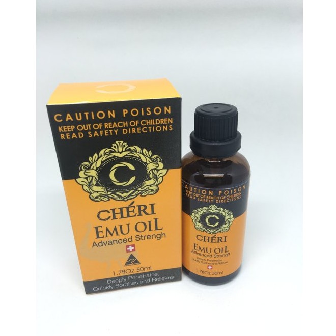 澳洲Homart 特強效鴯鶓油 Cheri Emu Oil 50ml 另有NG特價品