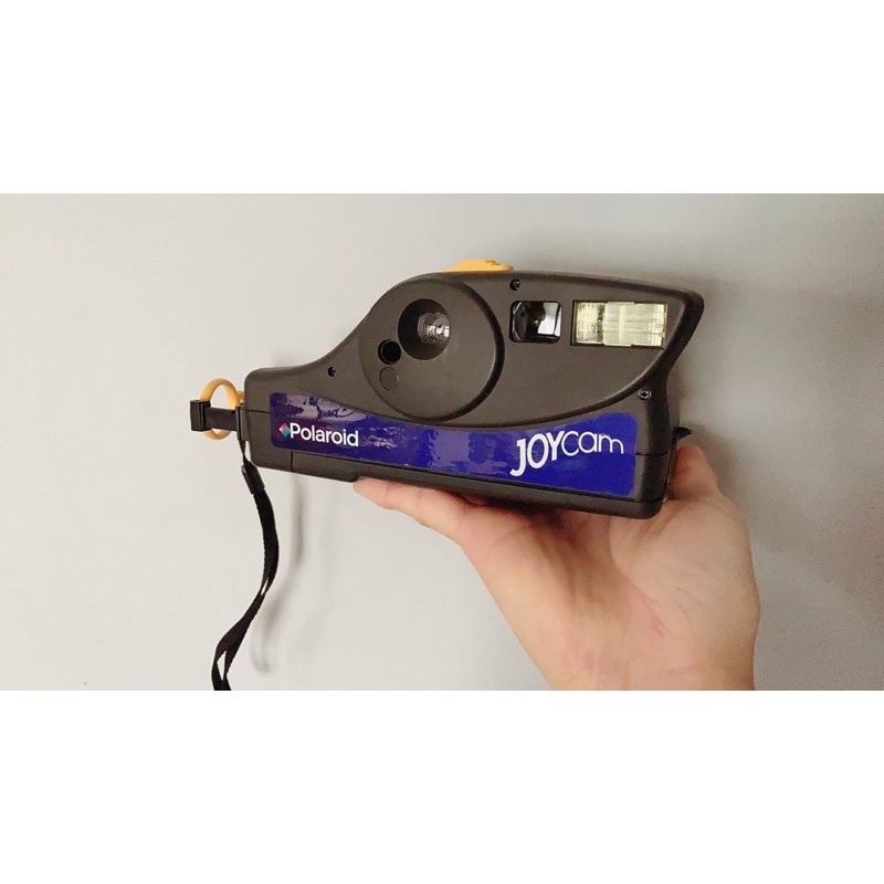 早期庫存新品80s Polaroid寶麗萊Joycam拍立得 藍黃配色底片匣 復古 old school 古著 玩具相機