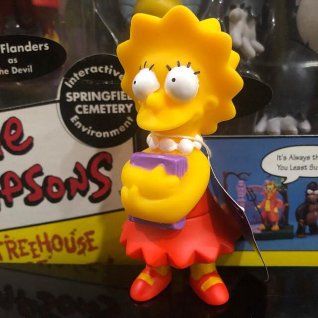 美國卡通the Simpsons 辛普森家庭霸子花枝美枝大鼻男漢堡王老玩具收藏美式復古模型公仔 蝦皮購物