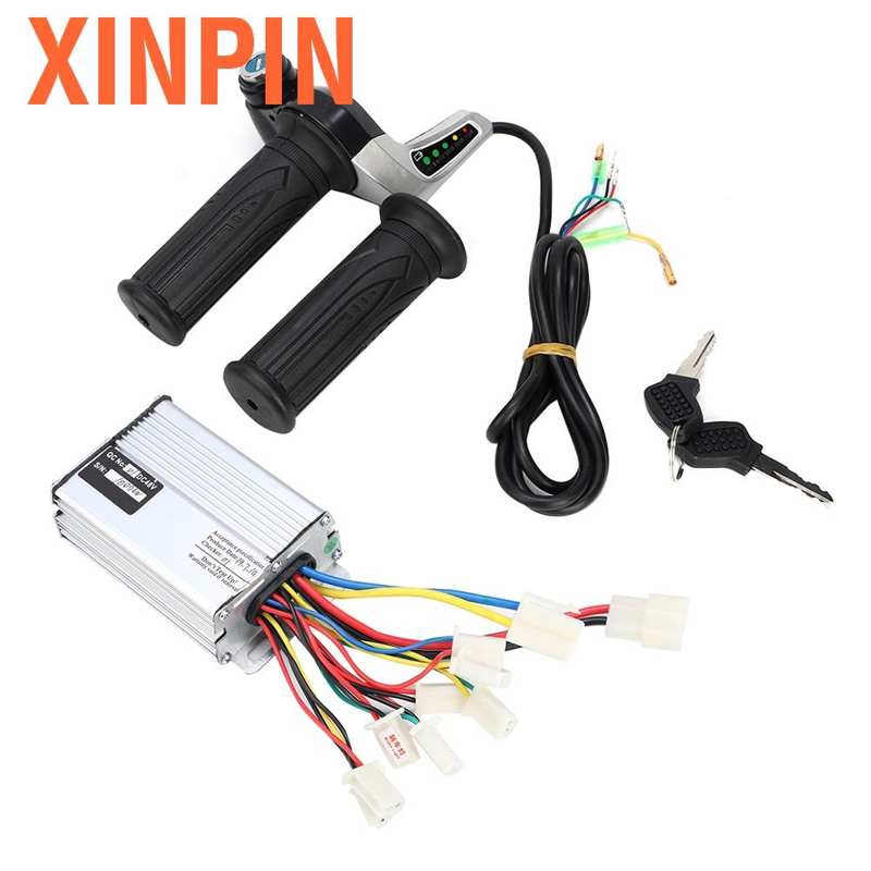 Xinpin 48v 1000w電動自行車電機有刷調速箱控制器帶w 蝦皮購物