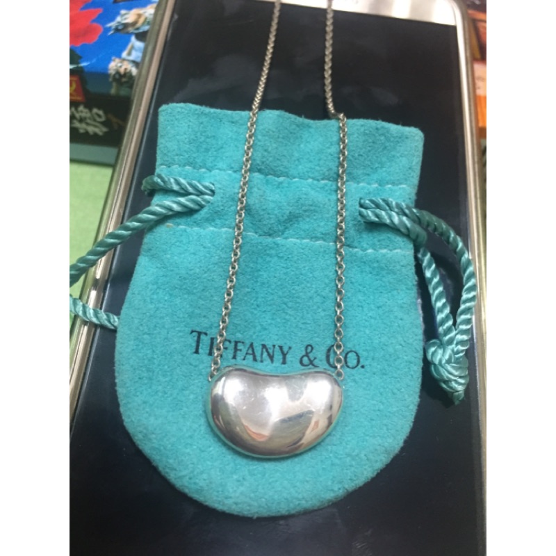 Tiffany&amp;co 相思豆項鍊（中豆）