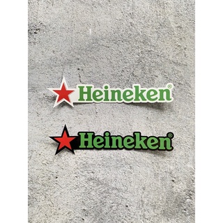 臺灣製 露營 啤酒 行李箱 車貼 品牌貼紙 heineken 海尼根