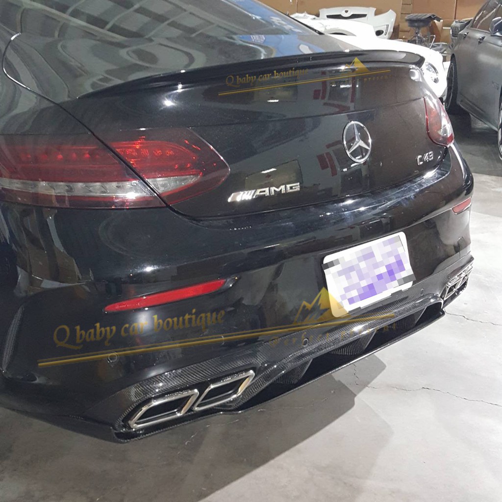 2015 -2019年 BENZ W205 C200 C300 AMG尾翼 AMG 押尾 壓尾 卡夢 碳纖維