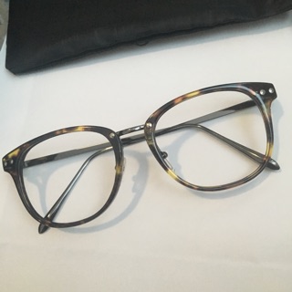 全新 琥珀造型質感復古眼鏡 鏡框