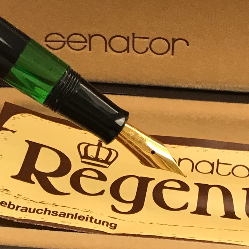 德國🇩🇪Senator 勝利 Regent 鋼筆F尖