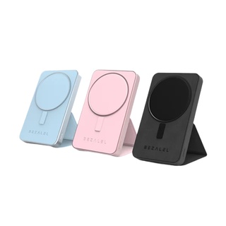 【BEZALEL倍加能】Prelude SE MagSafe 立架式磁吸無線充電行動電源5000mah