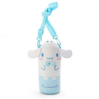 日本 Sanrio 造型寶特瓶套附背帶/水壺袋/水壺套/寶特瓶套(大耳狗)500-600ml＊JC小舖＊