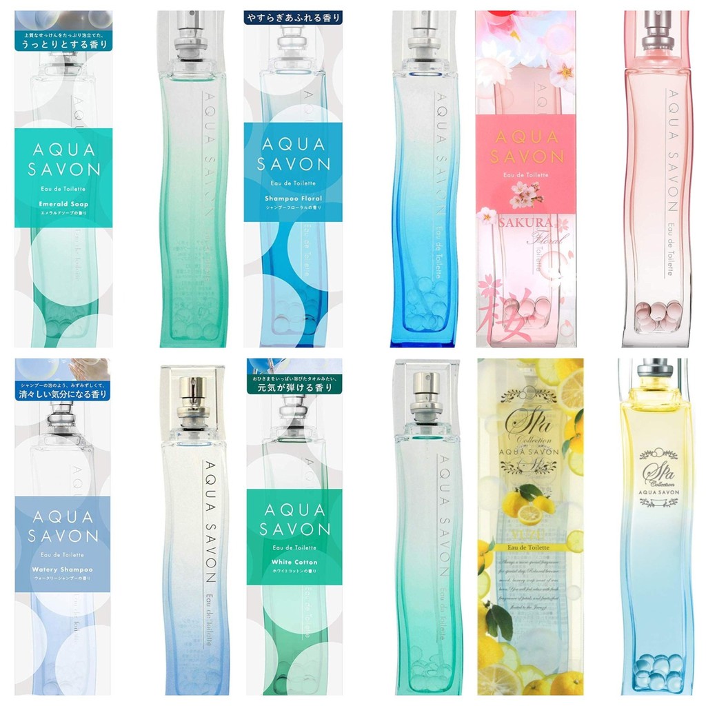 10天寄出 日本aqua Savon香檸泡泡女性淡香水80ml 蝦皮購物